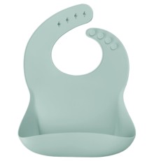 Слинявчик MinikOiOi Basics-Bib силіконовий 100 (River Green) (101020058)