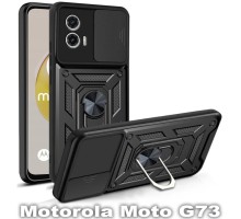 Чохол до мобільного телефона BeCover Military Motorola Moto G73 Black (709982)