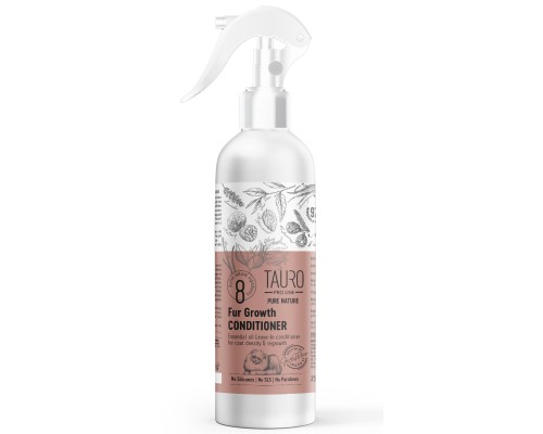 Кондиціонер для тварин Tauro Pro Line Pure Nature Fur Growth 250 мл (TPL63389)