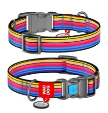 Нашийник для тварин WAUDOG Nylon з QR паспортом 