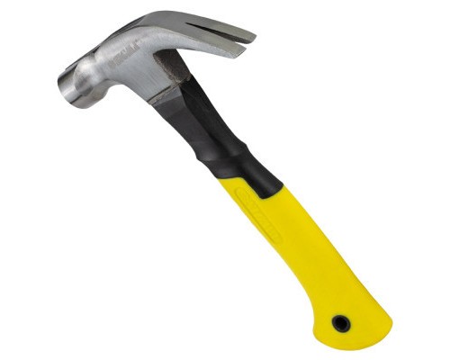 Молоток Sigma з цвяходером 225г фібергласова ручка (магніт) (4315021)