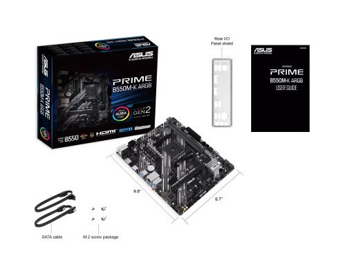 Материнська плата ASUS PRIME B550M-K ARGB