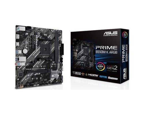 Материнська плата ASUS PRIME B550M-K ARGB