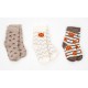 Шкарпетки дитячі Bross з тигриками (22887-0-6B-beige)