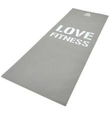 Килимок для фітнесу Reebok Fitness Mat сірий 173 х 61 х 0,4 см RAMT-11024GRL (5055436111030)