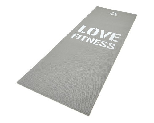 Килимок для фітнесу Reebok Fitness Mat сірий 173 х 61 х 0,4 см RAMT-11024GRL (5055436111030)