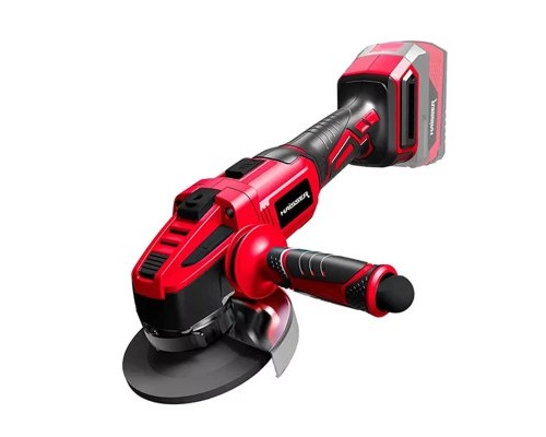 Шліфувальна машина HAISSER GA-212BC 18В, 125мм, безщіткова (без АКБ та ЗП) (122140)