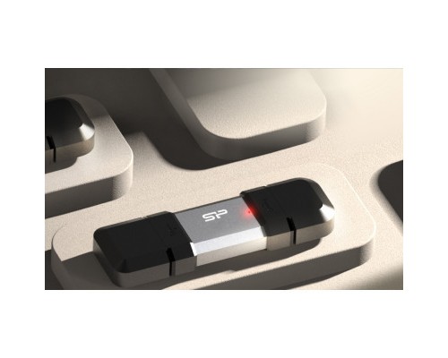 USB флеш накопичувач Silicon Power USB 128G SILICON POWER usb3.2+TypeC Mobile C51 (SP128GBUC3C51V1S) 