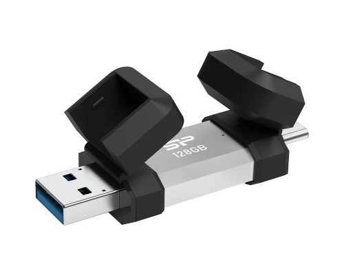 USB флеш накопичувач Silicon Power USB 128G SILICON POWER usb3.2+TypeC Mobile C51 (SP128GBUC3C51V1S) 