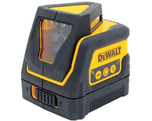 Лазерний нівелір DeWALT лінійний, 3 батареї тип АА, червоний промінь, 0.65 кг, кейс (DW0811)