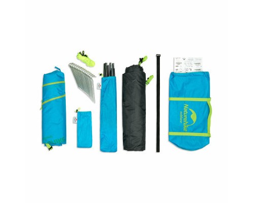 Намет Naturehike тримісний P-Series NH18Z033-P 210T/65D зелений (6975641887492) Намет Naturehike тримісний P-Series NH18Z033-P 210T/65D зелений (6975641887492)