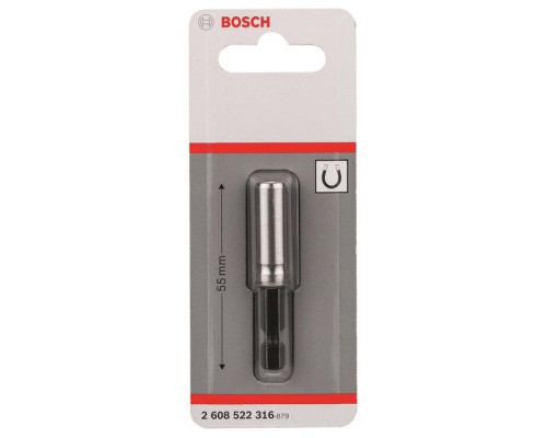 Тримач для біт Bosch 10х55мм, магнітний (2.608.522.316)