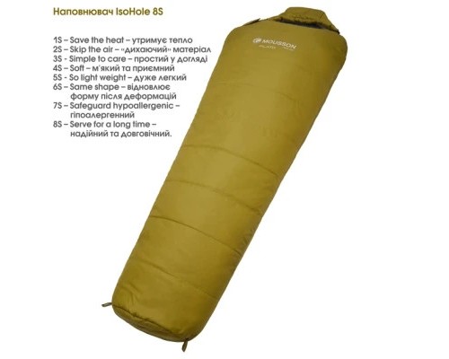 Спальний мішок Mousson PLATO R Olive (9044)