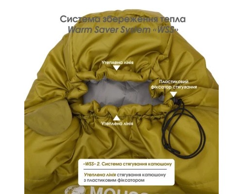 Спальний мішок Mousson PLATO R Olive (9044)