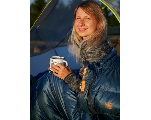 Спальний мішок Turbat Kuk пуховий 500 blue 195 см (012.005.0348)