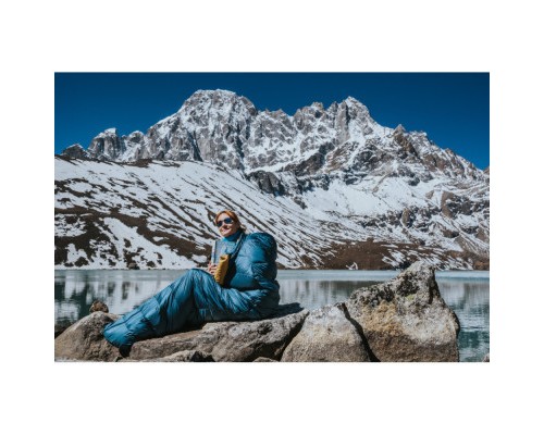 Спальний мішок Turbat Kuk пуховий 500 blue 195 см (012.005.0348)