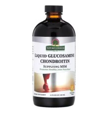 Вітамінно-мінеральний комплекс Nature's Answer Глюкозамін-хондроїтин рідкий, смак апельсина, Liquid Glucosam (NTA-26155)