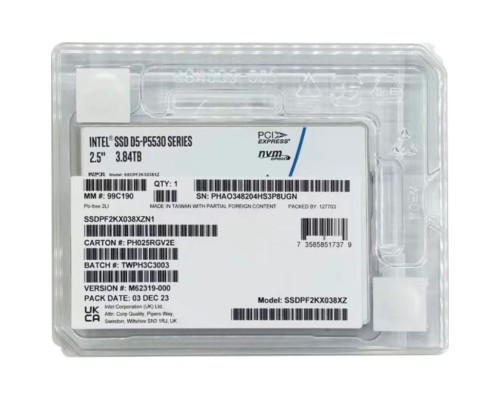 Накопичувач SSD U.2 2.5