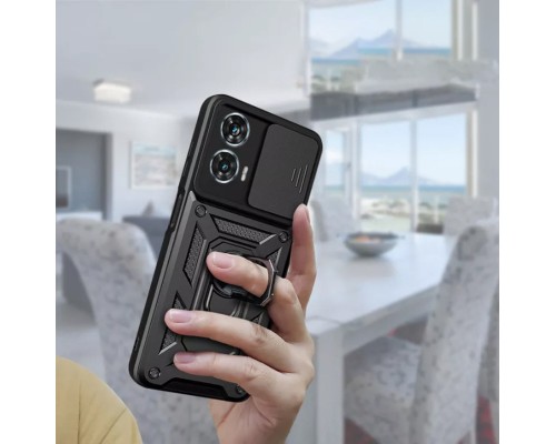 Чохол до мобільного телефона BeCover Military Motorola Moto G85 Black (712163)