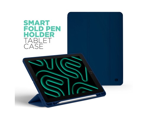 Чохол до планшета Armorstandart Smart Fold Pen Apple iPad Pro 11 (2024) Dark Blue (ARM78126)
