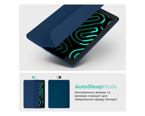 Чохол до планшета Armorstandart Smart Fold Pen Apple iPad Pro 11 (2024) Dark Blue (ARM78126)