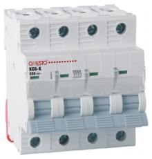 Автоматичний вимикач ONESTO 4п С 40А MCB 6kA (KC6-K)