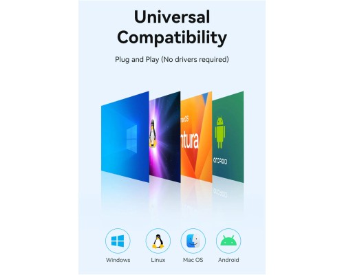 Кишеня зовнішня Vention SSD M.2 (NGFF) B&M-key USB Type-C 3.2 (KPFH0)