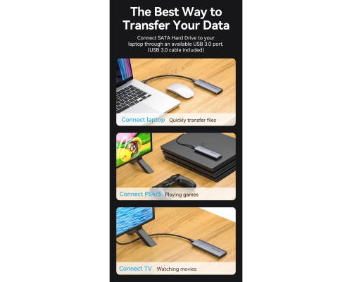 Кишеня зовнішня Vention SSD M.2 (NGFF) B&M-key USB Type-C 3.2 (KPFH0)