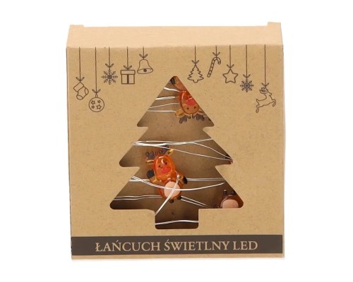 Гірлянда Chomik Струна Олень 2.2 м 20 LED Теплий білий (5900779854161)