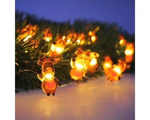 Гірлянда Chomik Струна Олень 2.2 м 20 LED Теплий білий (5900779854161)