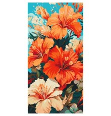 Картина по номерам ArtCraft Гібіскус 40х80 см (13073-AC)