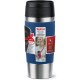Термокружка Tefal Travel Mug Classic, 360мл, нержавіюча сталь, синій (N2020310)