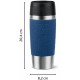 Термокружка Tefal Travel Mug Classic, 360мл, нержавіюча сталь, синій (N2020310)