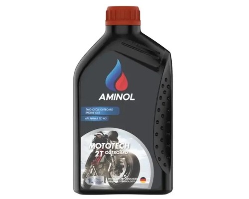 Моторна олива Aminol Mototech 2T Red 1л (AM148735)