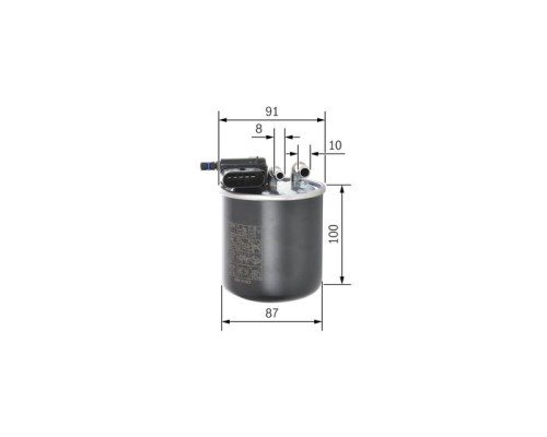 Фільтр паливний Bosch F026402837