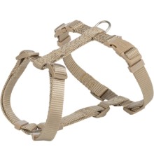 Шлея для собак Trixie Premium H-harness M-L 52-75 см 20 мм Пісочна (4053032673199)