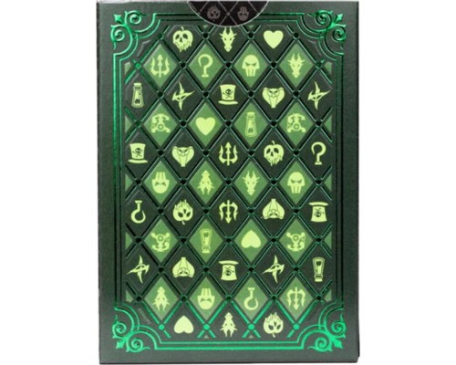 Гральні карти Bicycle Disney Villains (green) (ВР_БДВГ)