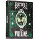 Гральні карти Bicycle Disney Villains (green) (ВР_БДВГ)