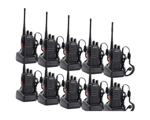 Портативна рація Baofeng BF-888S Ten Pack комплект 10 шт (2200000758941)