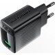 Зарядний пристрій Acefast USB-A 20W + Type-C cable A90 Fast Charger Black (6974316280064)