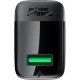 Зарядний пристрій Acefast USB-A 20W + Type-C cable A90 Fast Charger Black (6974316280064)