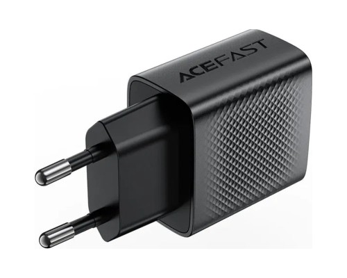 Зарядний пристрій Acefast USB-A 20W + Type-C cable A90 Fast Charger Black (6974316280064)