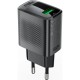 Зарядний пристрій Acefast USB-A 20W + Type-C cable A90 Fast Charger Black (6974316280064)