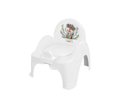 Горщик Tega Baby WILD&FREE LITTLE FOX стілець, white green (DZ-007-103-LISEK)