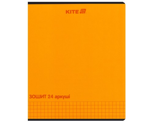 Зошит Kite One color, 24 аркуші, клітинка (K25-238-2)