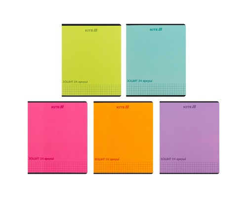 Зошит Kite One color, 24 аркуші, клітинка (K25-238-2)