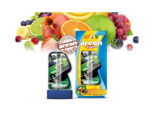 Ароматизатор для автомобіля Areon Tutti Frutti 8,5мл (77158)