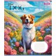 Зошит 1 вересня Floral dog А5 24 аркушів клітинка (767002)