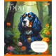 Зошит 1 вересня Floral dog А5 24 аркушів клітинка (767002)