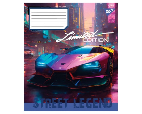 Зошит Yes Sreet legend А5 12 аркушів лінія (767903)